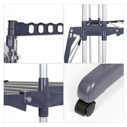 Estación de Secado Vertical Móvil