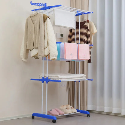 Estación de Secado Vertical Móvil